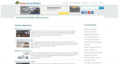 Desktop Screenshot of bursafirmalari.org