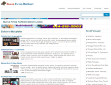 Tablet Screenshot of bursafirmalari.org